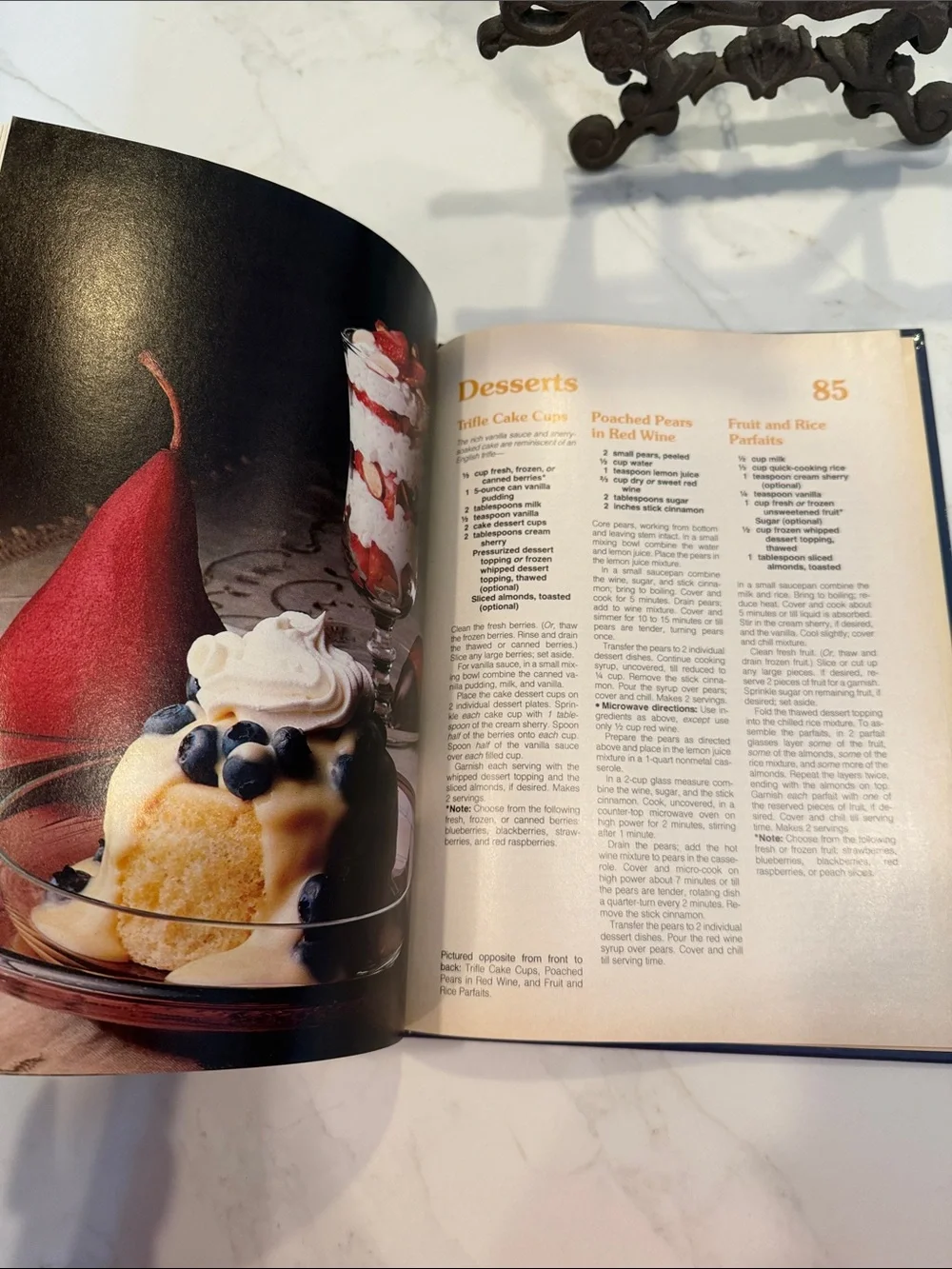 Better Homes and Gardens Cooking for Two Cookbook 1982 Hardcover Meredith Books